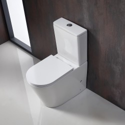 670x360x850mm Bathroom Whirlpool Silent Comfort Height Back To Wall White Ceramic Toilet Suite 670x360x850mm Bathroom Whirlpool Silent Comfort Height Back To Wall White Ceramic Toilet Suite